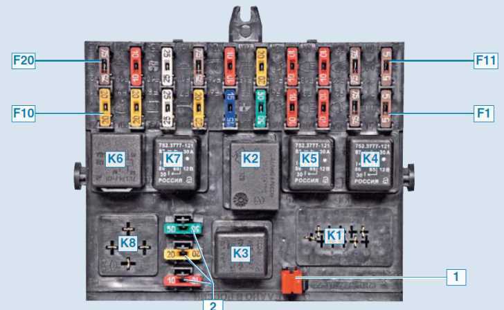 Где находится блок предохранителей в Chevrolet Lachetti