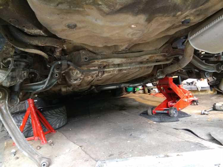 Как правильно поднять авто для её замены